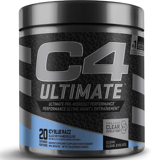 Cellucor C4 Ultimate 20 Servings Icy Blue Razz - SupplementSource.ca