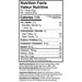Cutler Nutrition Total ISO, 25 Servings Marshmallow Cereal Nutrition Panel - SupplementSource.ca