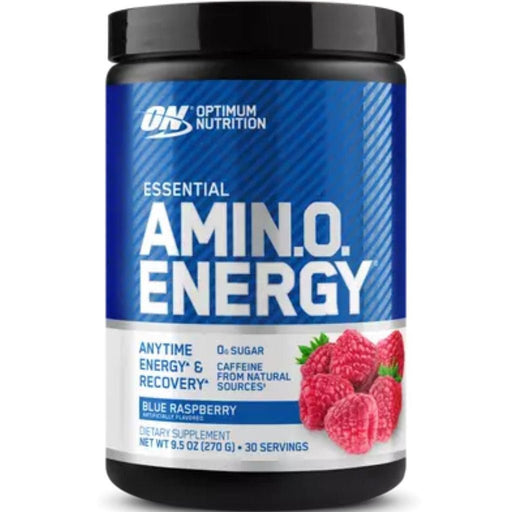 Optimum Nutrition ESSENTIAL AMINO ENERGY, 30 Servings Blue Raspberry - Supplementsource.ca