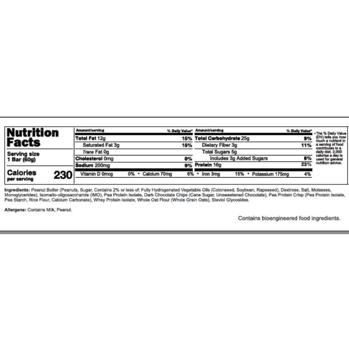 Controlled Labs DEMAND BARS Nutritional Info - SupplementSource.ca