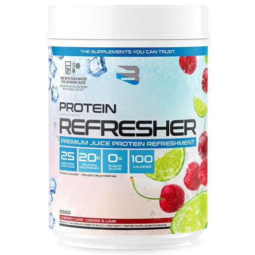 Believe Supplements Protein Refresher, 25 Servings Cherry Lime - SupplementSource.ca