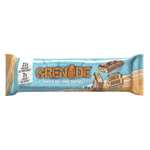Grenade Bars 1 Bar Chocolate Chip Cookie Dough - SupplementSource.ca