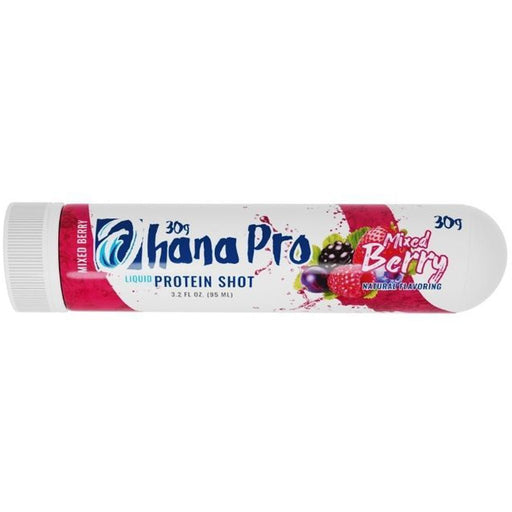 Ohana Pro Liquid Protein Shot 95ml Mixed Berry - SupplementSource.ca