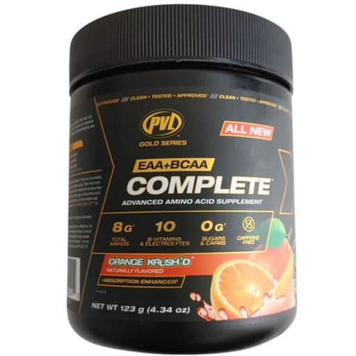 PVL EAA+BCAA Complete Trial Size Orange Krushd - SupplementSource.ca