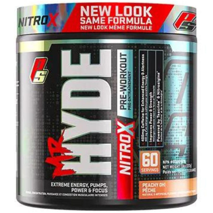 ProSupps MR HYDE NITROX (Pre-workout), 60 Servings Peachy Oh - SupplementSourceca