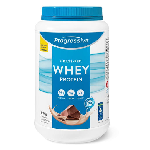 Progressive Grass Fed Whey Protein, 850g Chocolate SupplementSource.ca