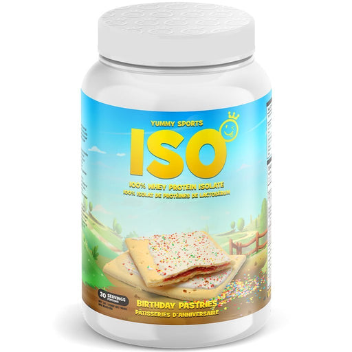 Yummy Sports ISO, 2lb Birthday Pastries - SupplementSource.ca