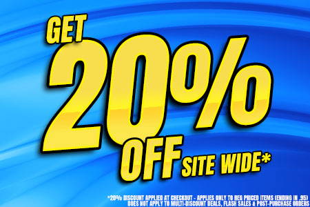 20% Off Site Wide Sale - Some restrictions apply