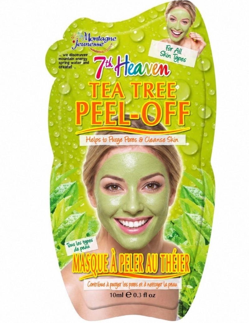 7th Heaven Tea Tree Peel-Off Mask, 10ml - SupplementSource.ca
