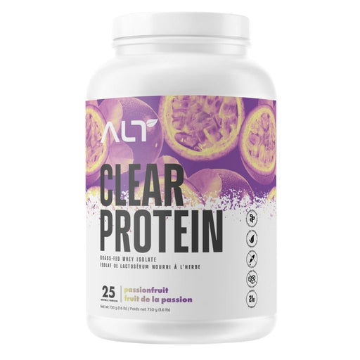 ALT Clear Protein Whey Isolate, 25 Servings Passionfruit - SupplementSource.ca