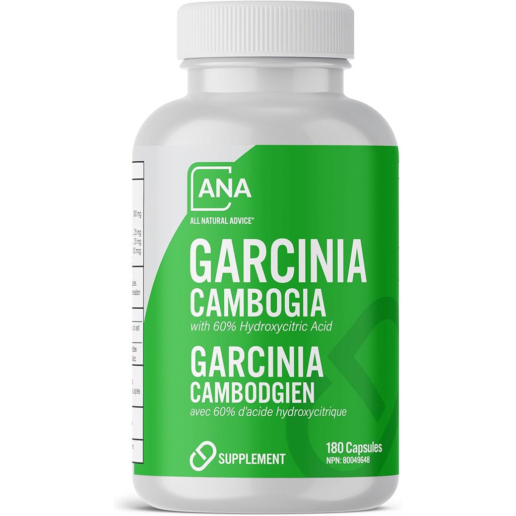 All Natural Advice Garcinia Cambogia,180 Capsules - SupplementSource.ca