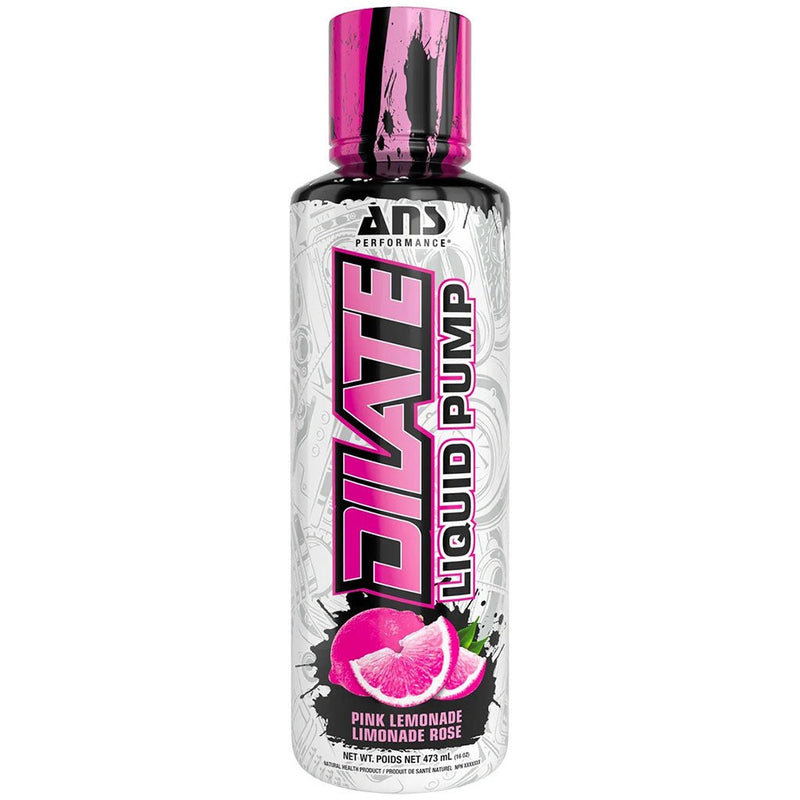 ANS Performance Dilate Liquid Pump, 473ml Pink Lemonade - SupplementSource.ca