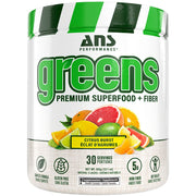 ANS Performance Greens Premium Superfood + Fiber, 30 Servings Citrus Burst - SupplementSource.ca