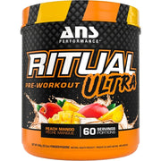 ANS Performance Ritual Ultra Pre-workout, 60 Servings Peach Mango - SupplementSource.ca 