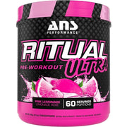 ANS Performance Ritual Ultra Pre-workout, 60 Servings Pink Lemonade - SupplementSource.ca 