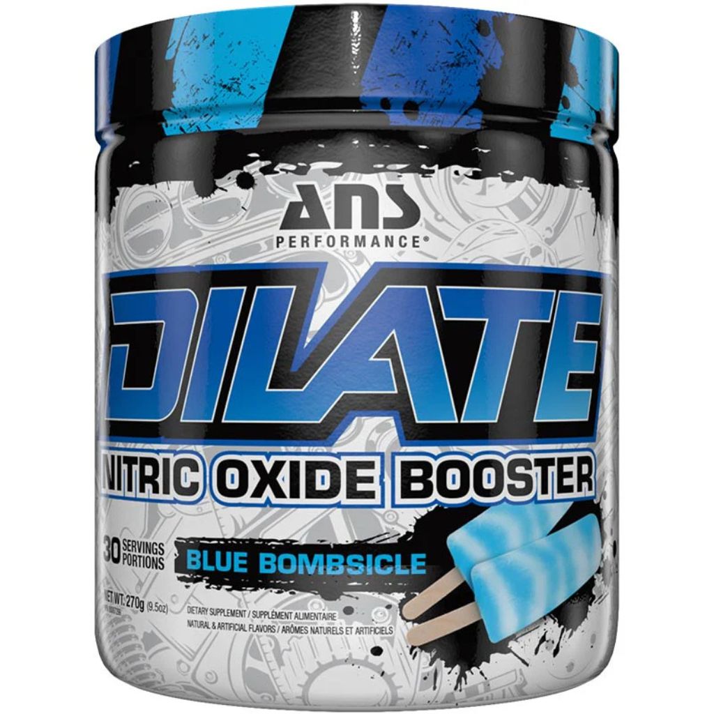 ANS Performance DILATE NITRIC OXIDE BOOSTER, 30 Servings Blue Bombsicle - SupplementSource.ca