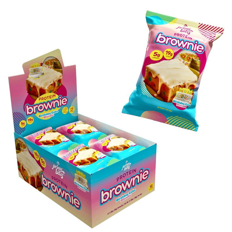 AP Prime Bites BROWNIES PROTÉINÉS, 12 sachets/boîte
