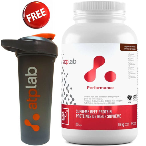 ATP Lab Supreme Beef Protein,  Chocolate w/shaker - SupplementSource.ca