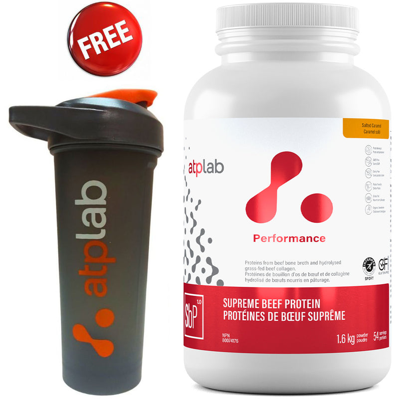ATP Lab SUPREME BEEF PROTEIN, 1.6kg w/ FREE Shaker