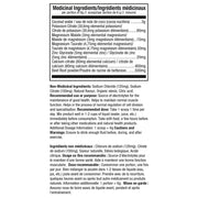 ATPLab Electrolytes XL, 30 Servings Nutrition Panel - SupplementSource.ca