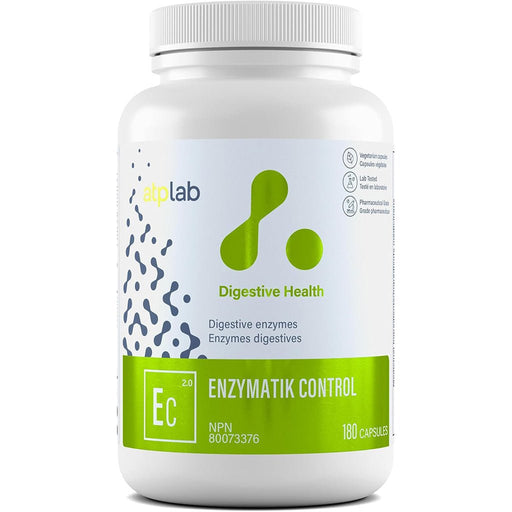 ATPLab Enzymatik Control, 180 VCaps - SupplementSource.ca