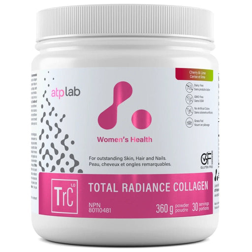 ATP Lab Total Radiance Collagen, 360g Cherry & Lime - SupplementSource.ca