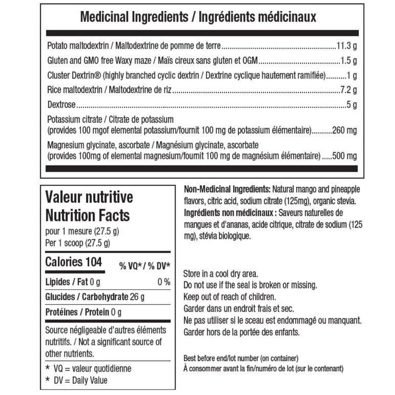 ATP Lab Pentacarb Mango and Pineapple Nutrition Panel, 40 Servings - SupplementSource.ca