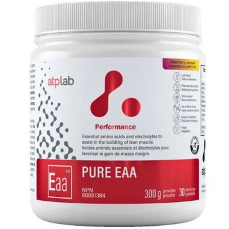 ATP Lab Pure EAA Mixed Berry Lemonade, 300g - SupplementSource.ca