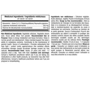 ATP Lab Trans Resveratrol + NMN Nutrition Panel, 60 Caps - SupplementSource.ca