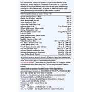 Active Green Pro Detox, 40 Servings Pineapple Nutrition Panel - SupplementSource.ca