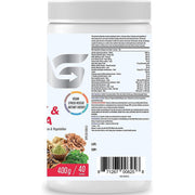 Active Green Pro ENERGY & STAMINA, 40 Servings Pineapple Nutrition Panel - SupplementSource.ca