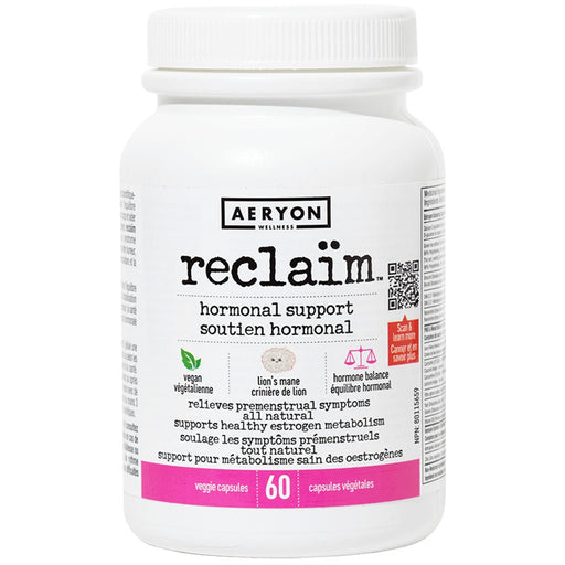 Aeryon Wellness Reclaim Hormonal Support, 60 VCaps - SupplementSource.ca