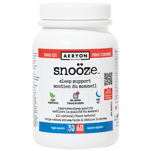 Aeryon Wellness Snooze, 60 VCaps - SupplementSource.ca