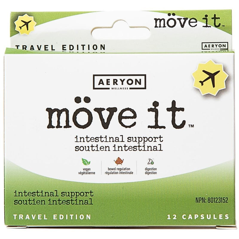 Aeryon Wellness Move It, 12 Capsules (Travel Size) - SupplementSource.ca