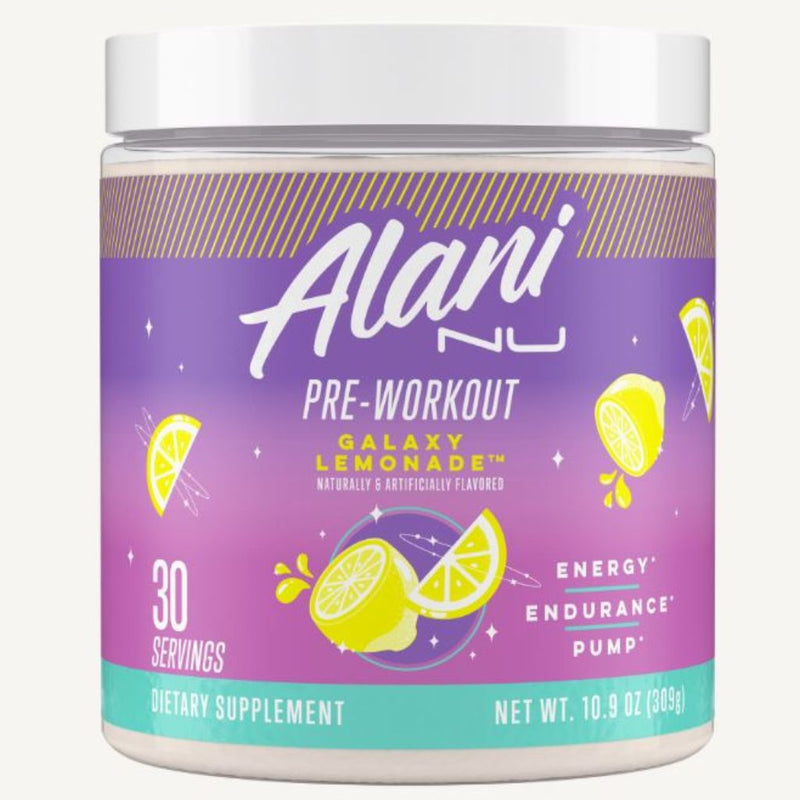 Alani Nu PRE-WORKOUT Galaxy Lemonade - SupplementSource.ca