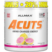 Allmax Amino Cuts (A:Cuts) Dye Free 36 Servings Pink Lemonade - SupplementSource.ca