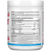Allmax Aminocore BCAA. 30 Servings Blue Raspberry NEW FORMULA Nutrition Panel - SupplementSource.ca