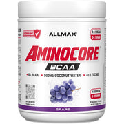Allmax Aminocore BCAA. 30 Servings Grape NEW FORMULA - SupplementSource.ca