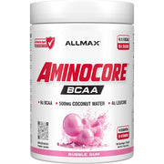 Allmax Aminocore BCAA. 90 Servings Bubblegum NEW FORMULA - SupplementSource.ca