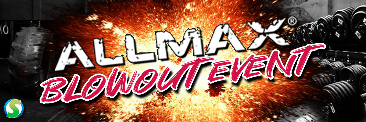 Allmax Blowout Event - Save like never before on Allmax - Canada's #1 Sports Brand!