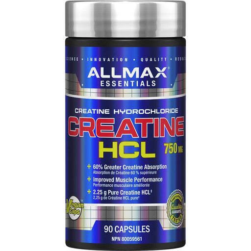 Allmax Creatine HCL, 90 VCaps - SupplementSource.ca
