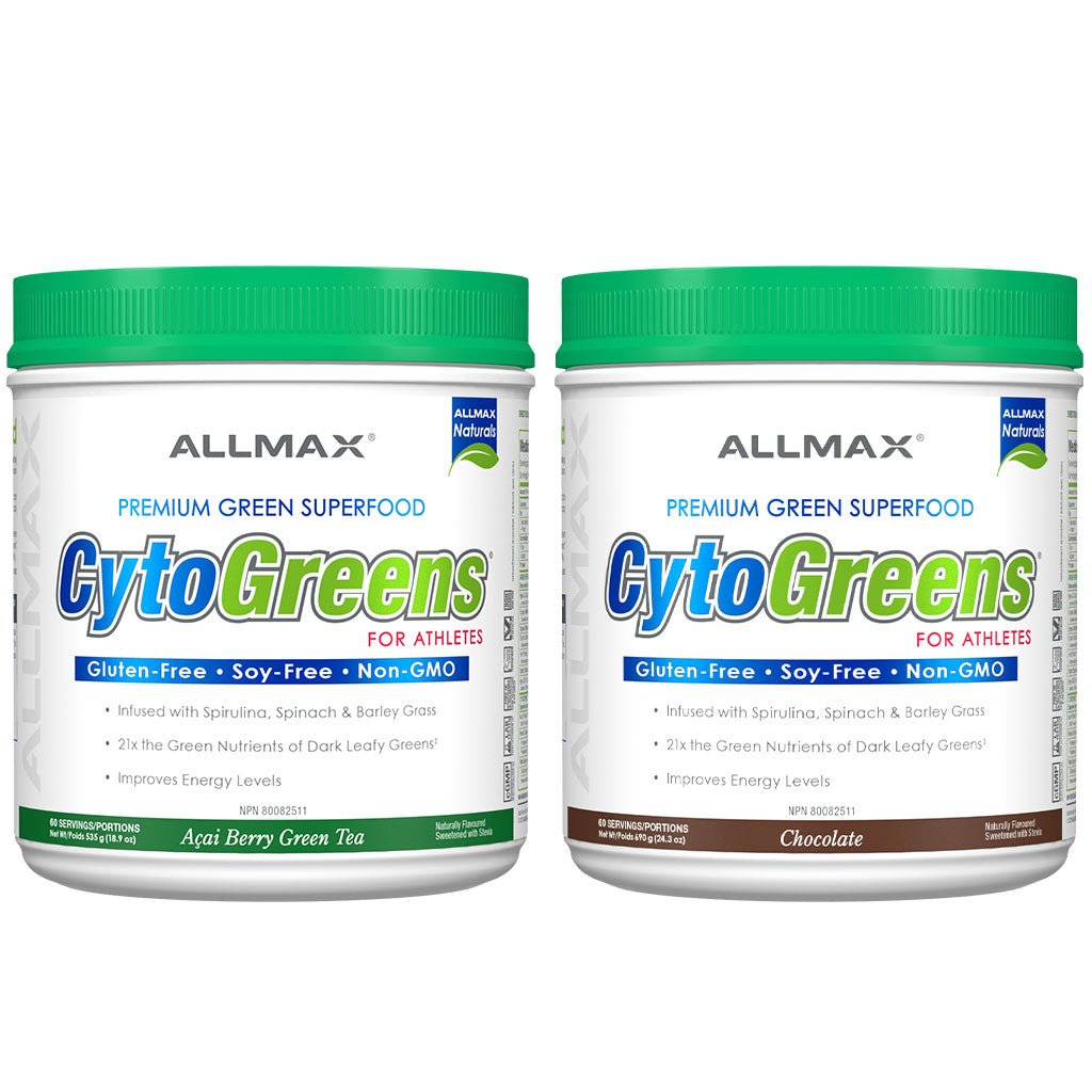 Allmax CYTOGREENS BUNDLE DEAL, 2 x 60 Servings — SupplementSource.ca
