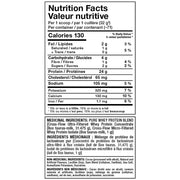 Allmax Gold AllWhey, 5lbs Chocolate Nutrition Panel - SupplementSource.ca