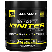 Allmax Impact Igniter Sport 50 Servings Peach Mango - SupplementSource.ca