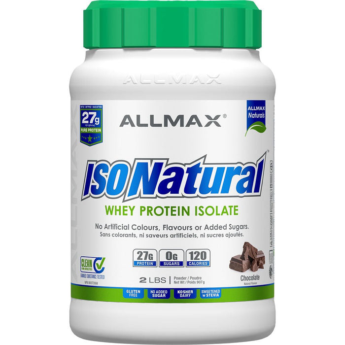 IsoNatural 2lbs Chocolate - SupplementSource.ca