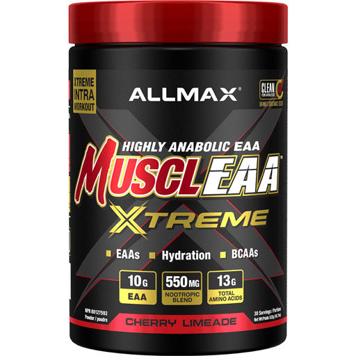 SSca Beginners Muscle Building Stack - Allmax MusclEAA Xtreme, 30 Servings