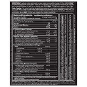 Allmax MusclEAA Xtreme, 30 Servings Cherry Limeade Nutrition Panel - SupplementSource.ca