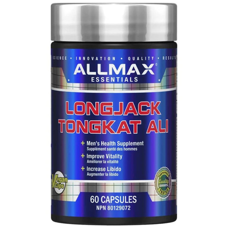 Allmax LONGJACK TONGKAT ALI, 60 gélules