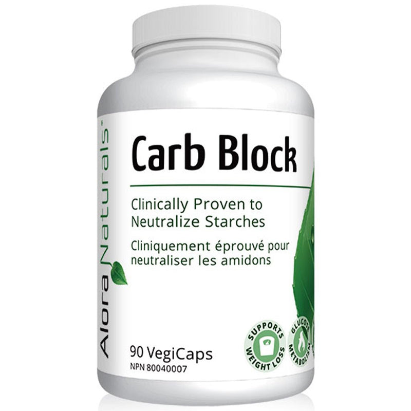 Alora Naturals Carb Block, 90 VCaps - SupplementSource.ca