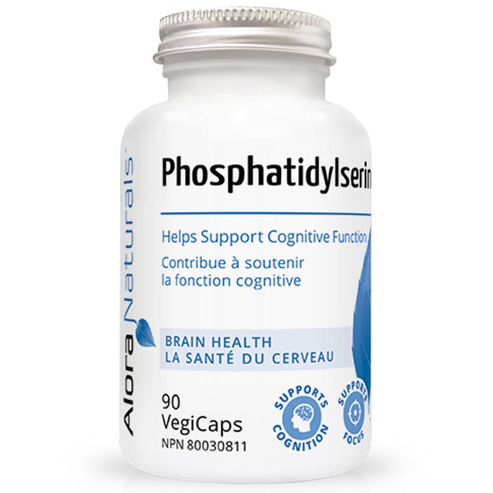 Alora Naturals PHOSPHATIDYLSERINE, 90 VCaps - SupplementSource.ca